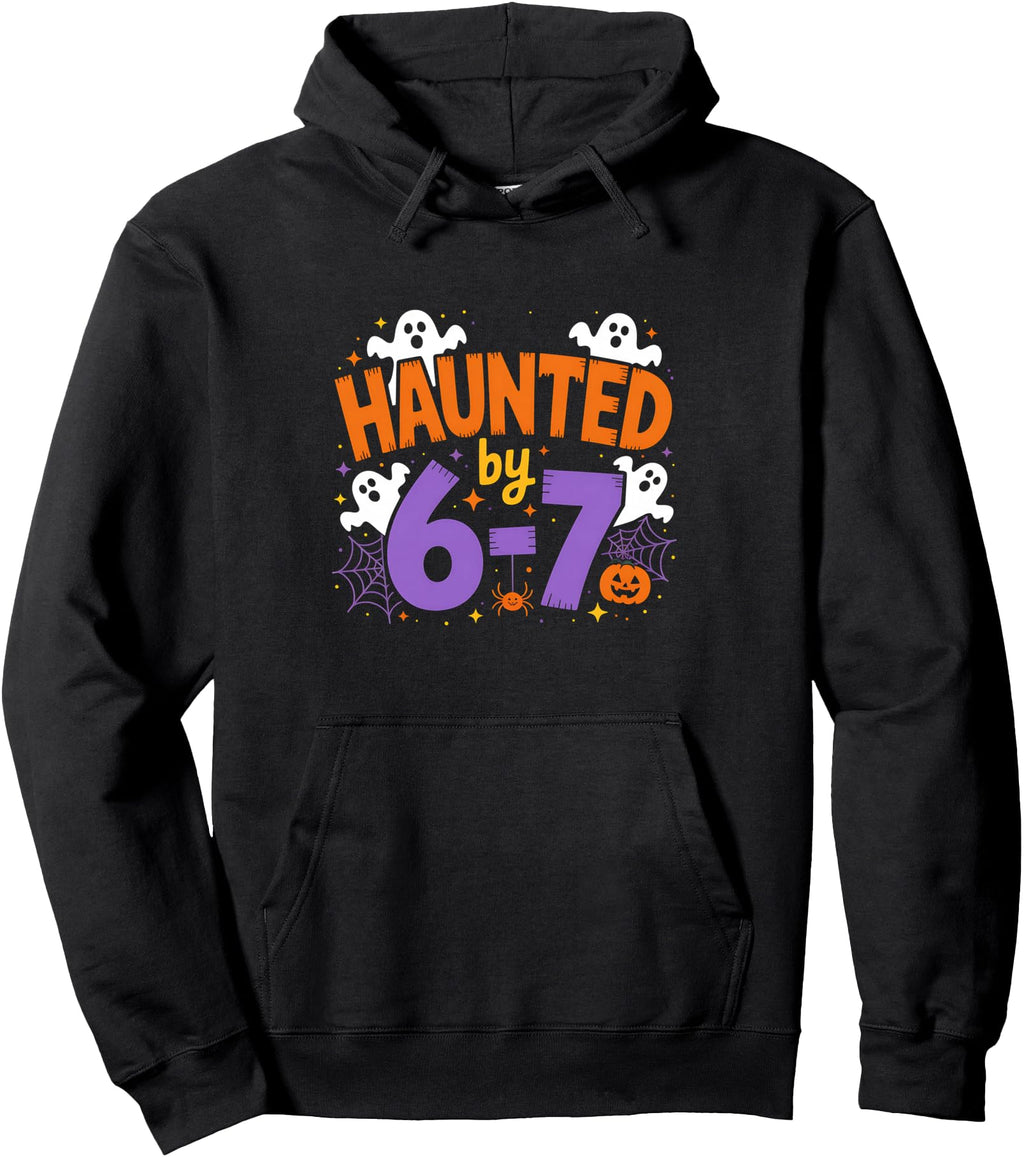 Exclusive Haunted 6 7 Halloween Ghosts T-Shirt - Aesthetic Graphic Unisex - T-Shirt, Sweatshirt, Hoodie