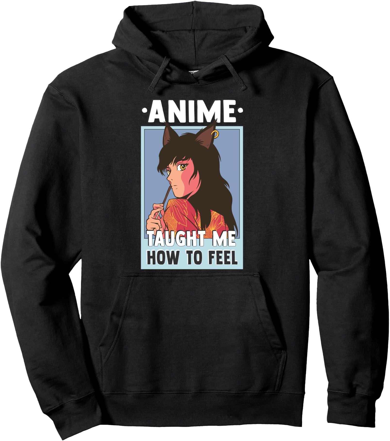 Handcrafted Anime Taught Me How Sweatshirt - Aesthetic Graphic Men Women - T-Shirt, Sweatshirt, Hoodie