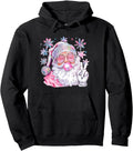 Handcrafted Snowflake Santa Blowing Bubble Hoodie - Unique Graphic Unisex - T-Shirt, Sweatshirt, Hoodie