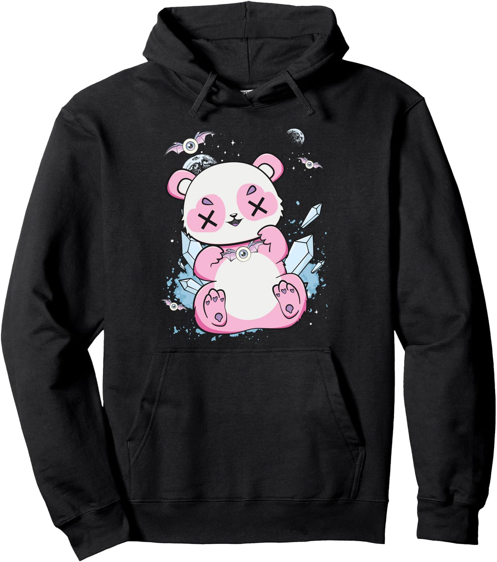 Harajuku Panda Bear Pastel Goth Creepy T-Shirt - Trendy Graphic Unisex - T-Shirt, Sweatshirt, Hoodie