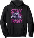 Stay Trashy Raccoon Opossum Artist Sweatshirt - Fun Novelty Design Unisex - T-Shirt, Sweatshirt, Hoodie