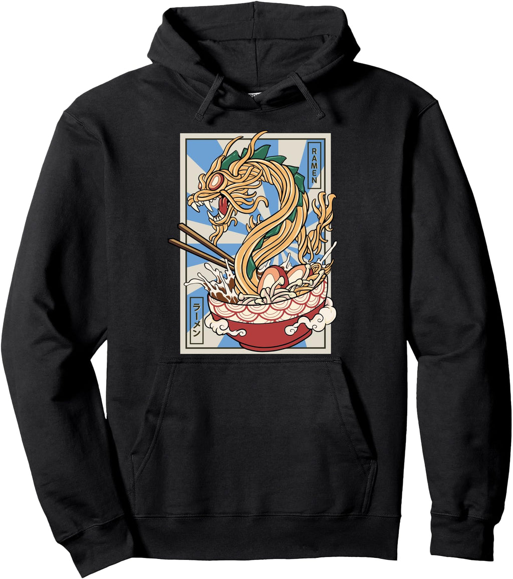 Ramen Dragon Japanese Noodles Soup Ramen T-Shirt - Graphic Print Unisex - T-Shirt, Sweatshirt, Hoodie
