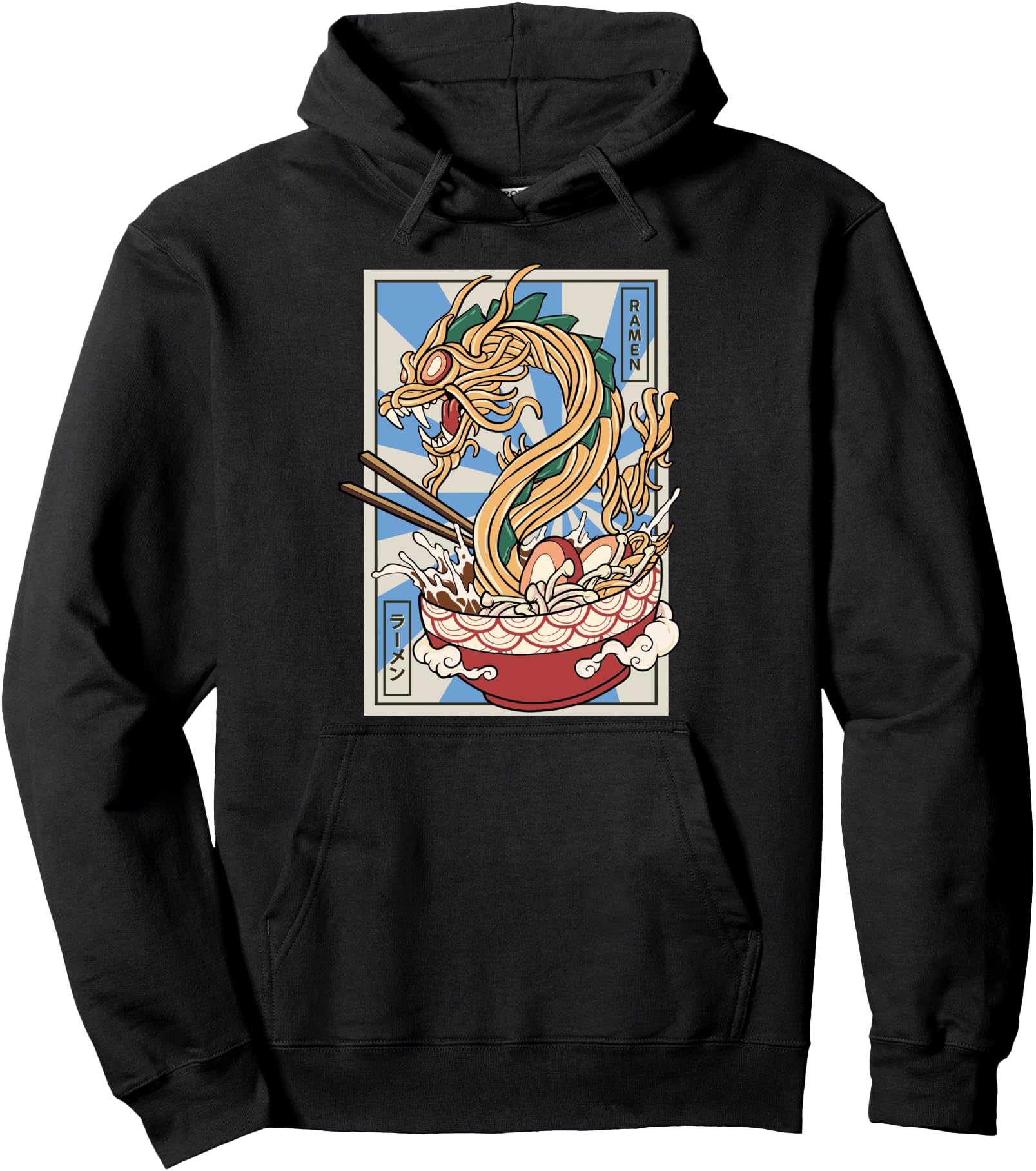 Ramen Dragon Japanese Noodles Soup Ramen T-Shirt - Graphic Print Unisex - T-Shirt, Sweatshirt, Hoodie