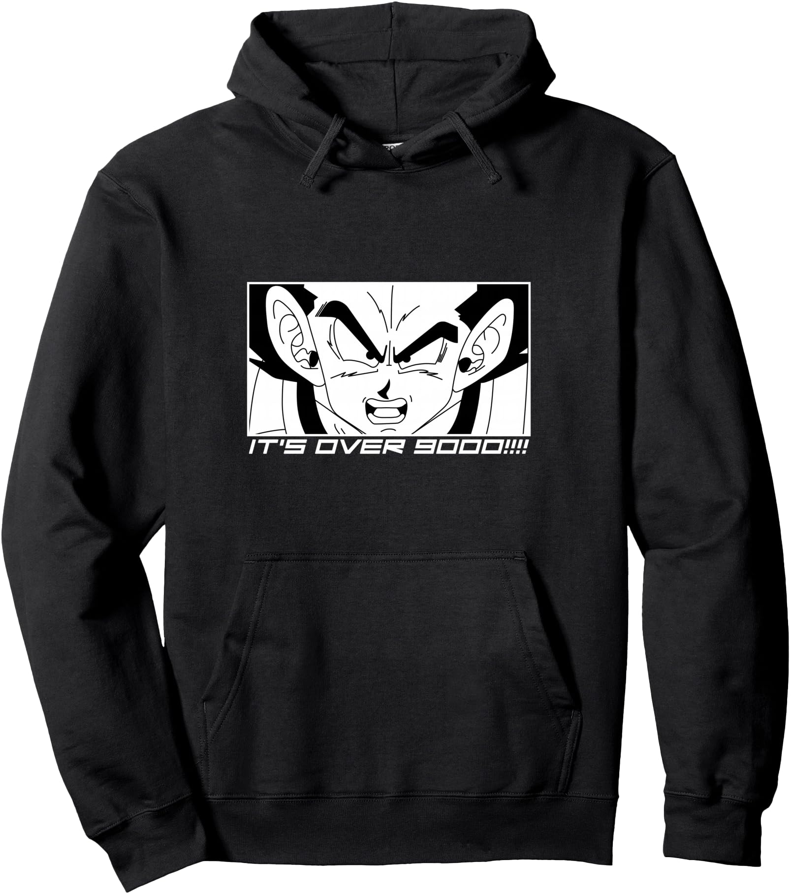 Authentic It S Over 9000 Anime Manga Sweatshirt - Trendy Graphic Unisex - T-Shirt, Sweatshirt, Hoodie