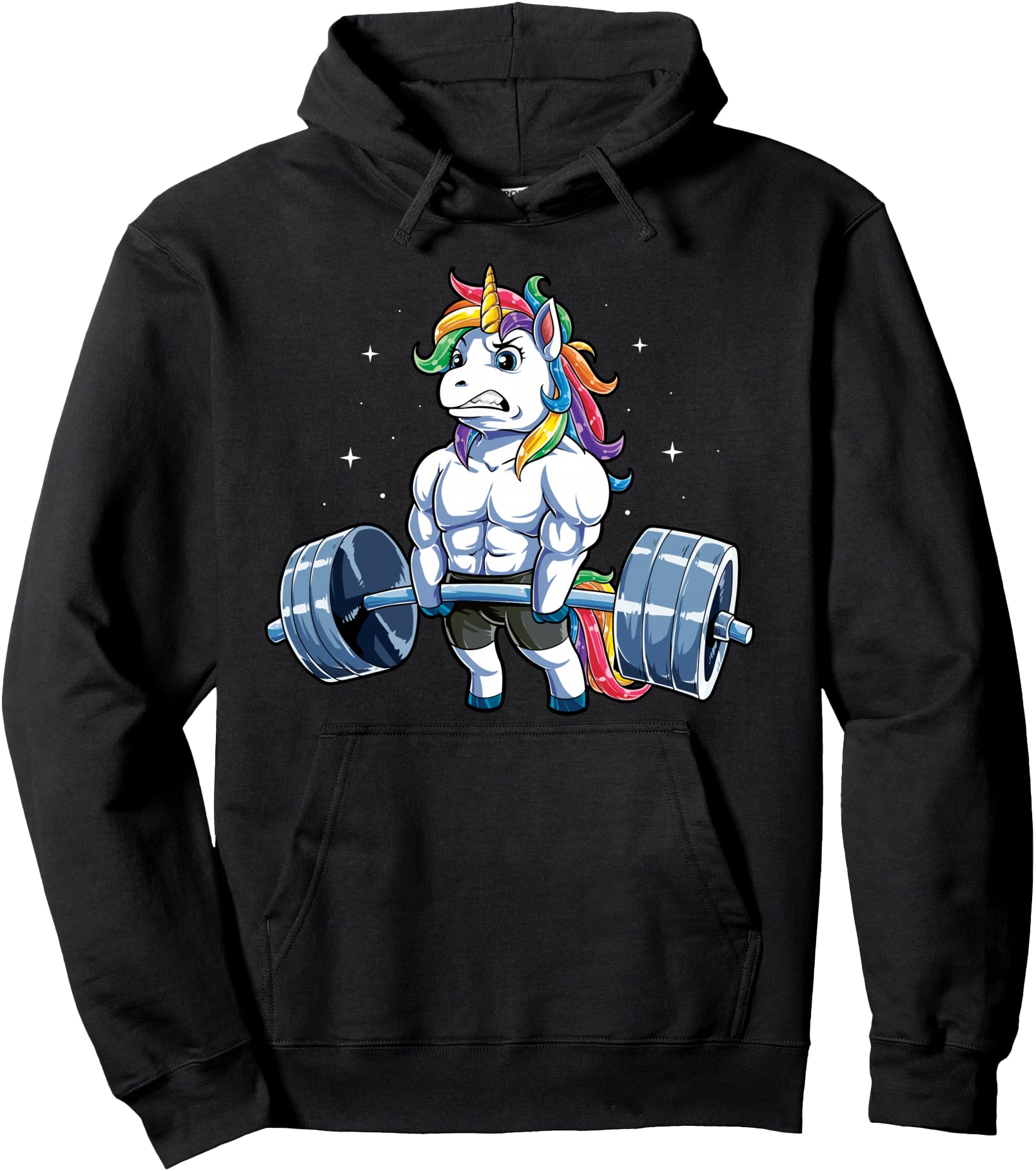 Original Unicorn Weightlifting Hoodie - Minimalist Print Men Women - T-Shirt, Sweatshirt, Hoodie