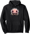 Original Kawaii Axolotl Anime Artist Hoodie - Casual Everyday Wear Unisex - T-Shirt, Sweatshirt, Hoodie