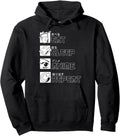Eat Sleep Anime Repeat T-Shirt - Custom Art Print for Adults - T-Shirt, Sweatshirt, Hoodie