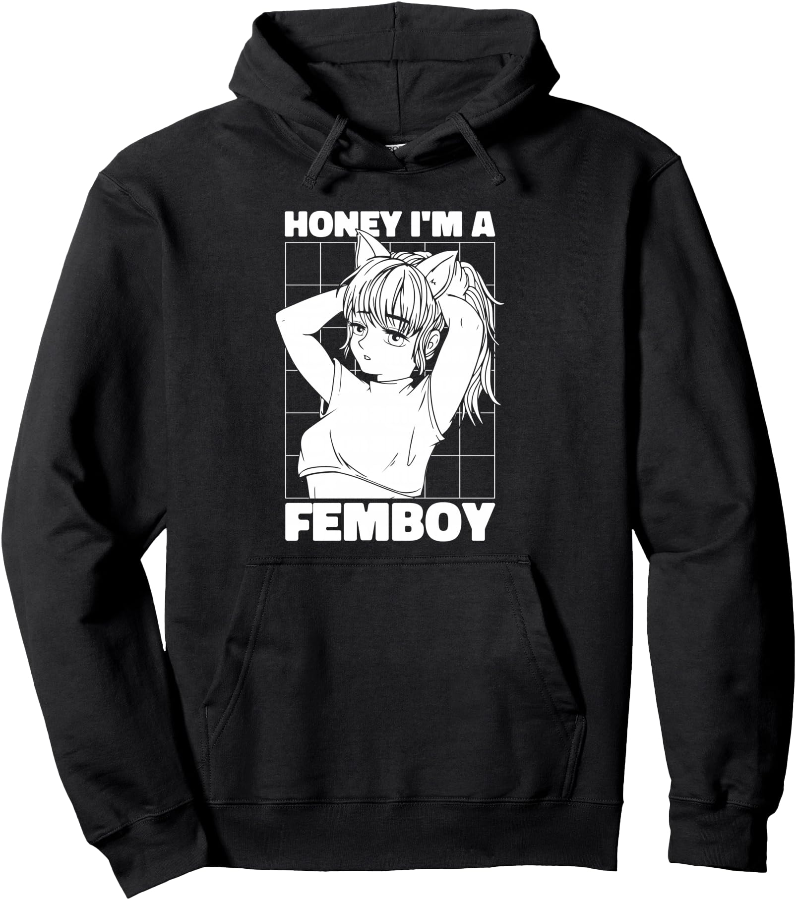 Authentic Manga Kawaii Cosplay Sweatshirt - Custom Art Print Men Women - T-Shirt, Sweatshirt, Hoodie