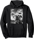 Original Dog Pitbull Selfie Ufos T-Shirt - Minimalist Print for Adults - T-Shirt, Sweatshirt, Hoodie