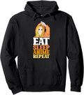 Handcrafted Eat Sleep Anime Repeat T-Shirt - Unique Graphic Unisex - T-Shirt, Sweatshirt, Hoodie