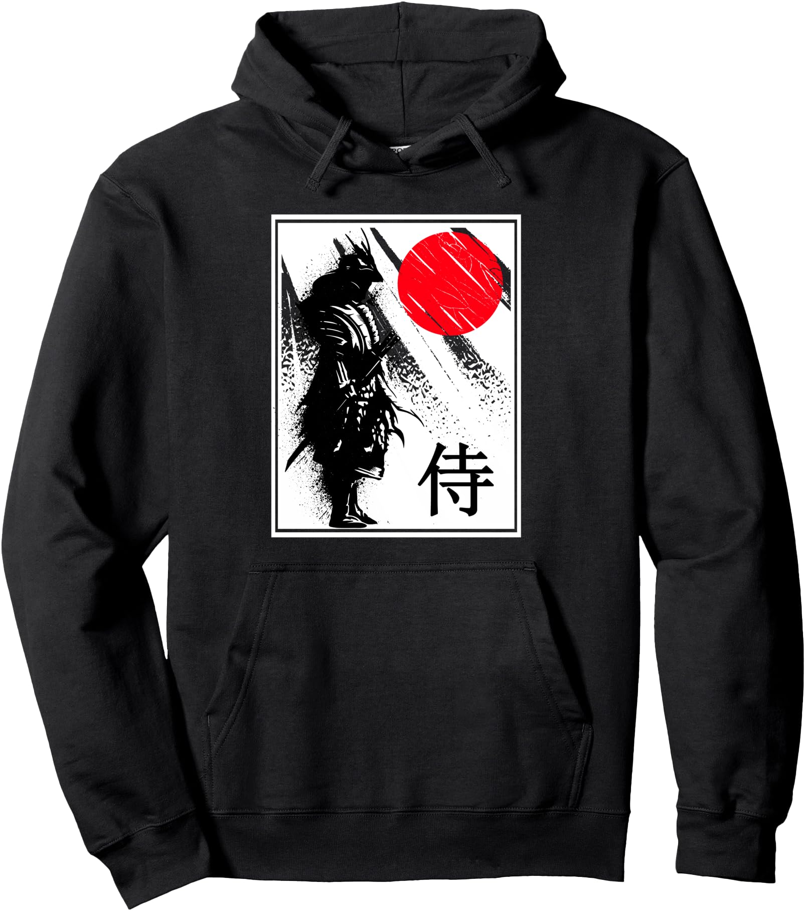 Original Japanese Samurai Hoodie - Graphic Print for Adults - T-Shirt, Sweatshirt, Hoodie