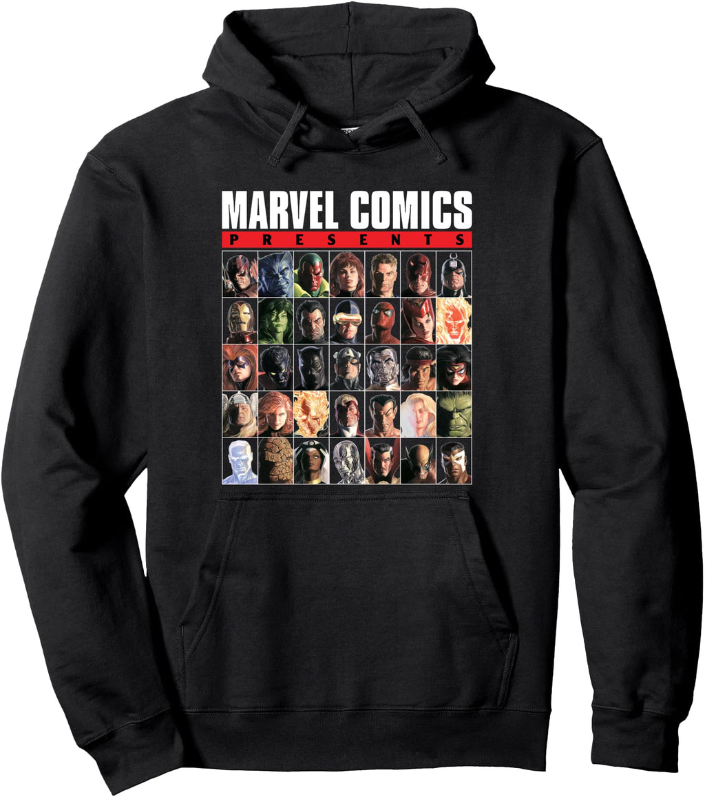 Marvel Comics Hero Characters Group T-Shirt - Aesthetic Graphic Men Women - T-Shirt, Sweatshirt, Hoodie