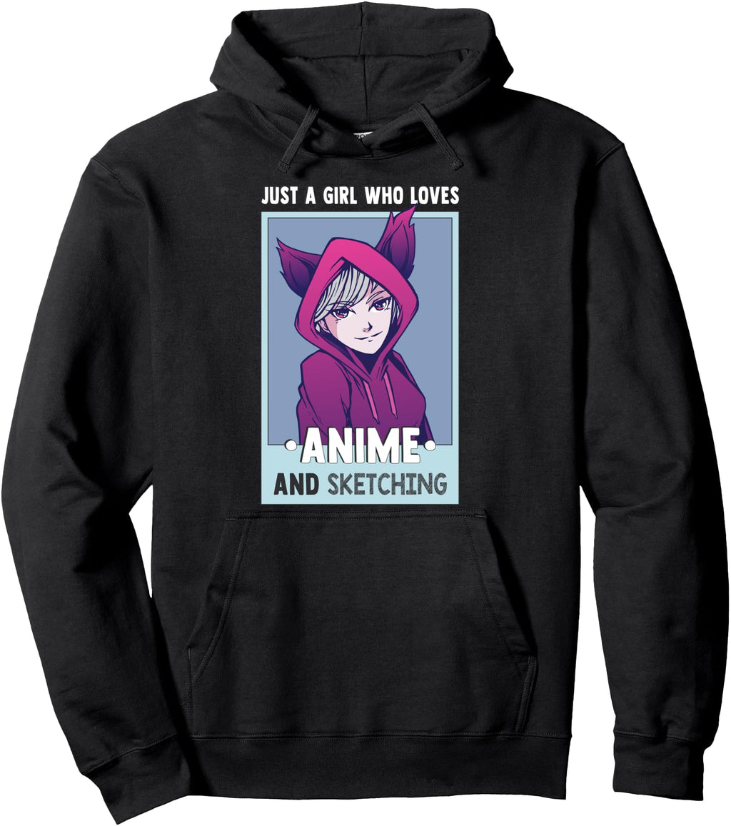 Handcrafted Otaku Anime Just Who Loves T-Shirt - Novelty Apparel Men Women - T-Shirt, Sweatshirt, Hoodie