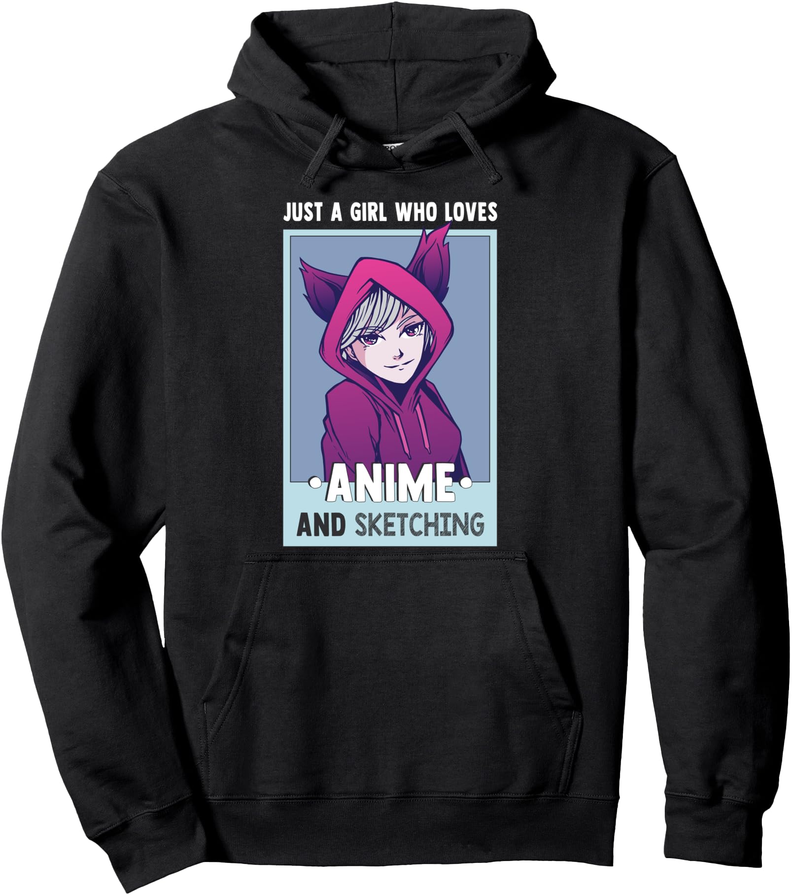 Handcrafted Otaku Anime Just Who Loves T-Shirt - Novelty Apparel Men Women - T-Shirt, Sweatshirt, Hoodie