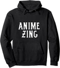Authentic I Love Anime Anime Zing Otaku Hoodie - Streetwear Style Unisex - T-Shirt, Sweatshirt, Hoodie