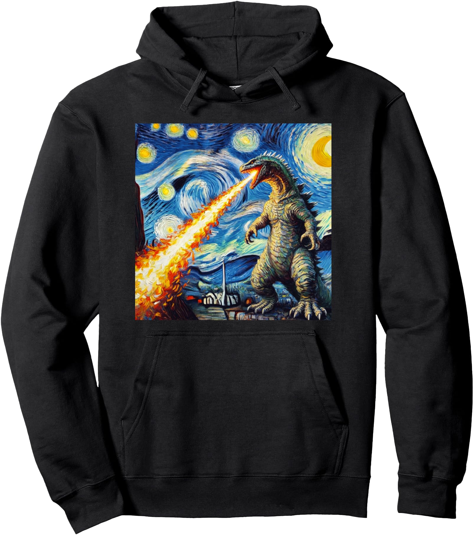 Exclusive Japanese Monster Kaiju Van Sweatshirt - Graphic Print Unisex - T-Shirt, Sweatshirt, Hoodie