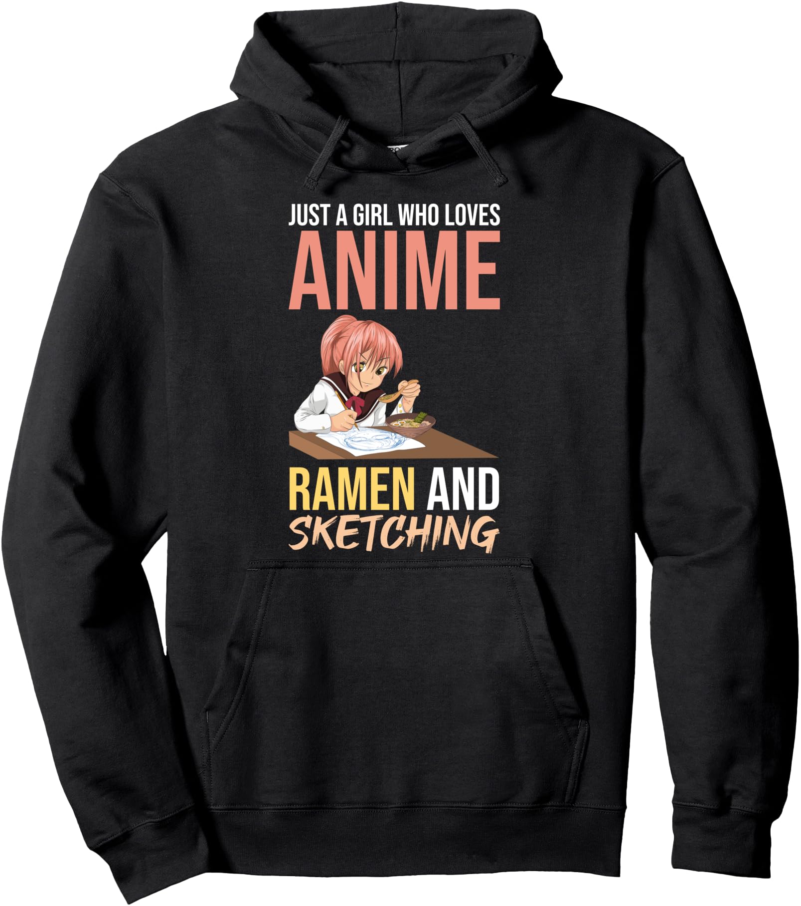 Handcrafted Just Who Loves Anime Sweatshirt - Novelty Apparel Men Women - T-Shirt, Sweatshirt, Hoodie