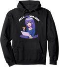 Handcrafted Just Who Loves Anime Sweatshirt - Minimalist Print Men Women - T-Shirt, Sweatshirt, Hoodie