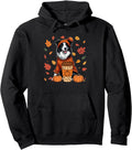 Border Collies Wearing Coffee T-Shirt - Fun Novelty Design for Adults - T-Shirt, Sweatshirt, Hoodie