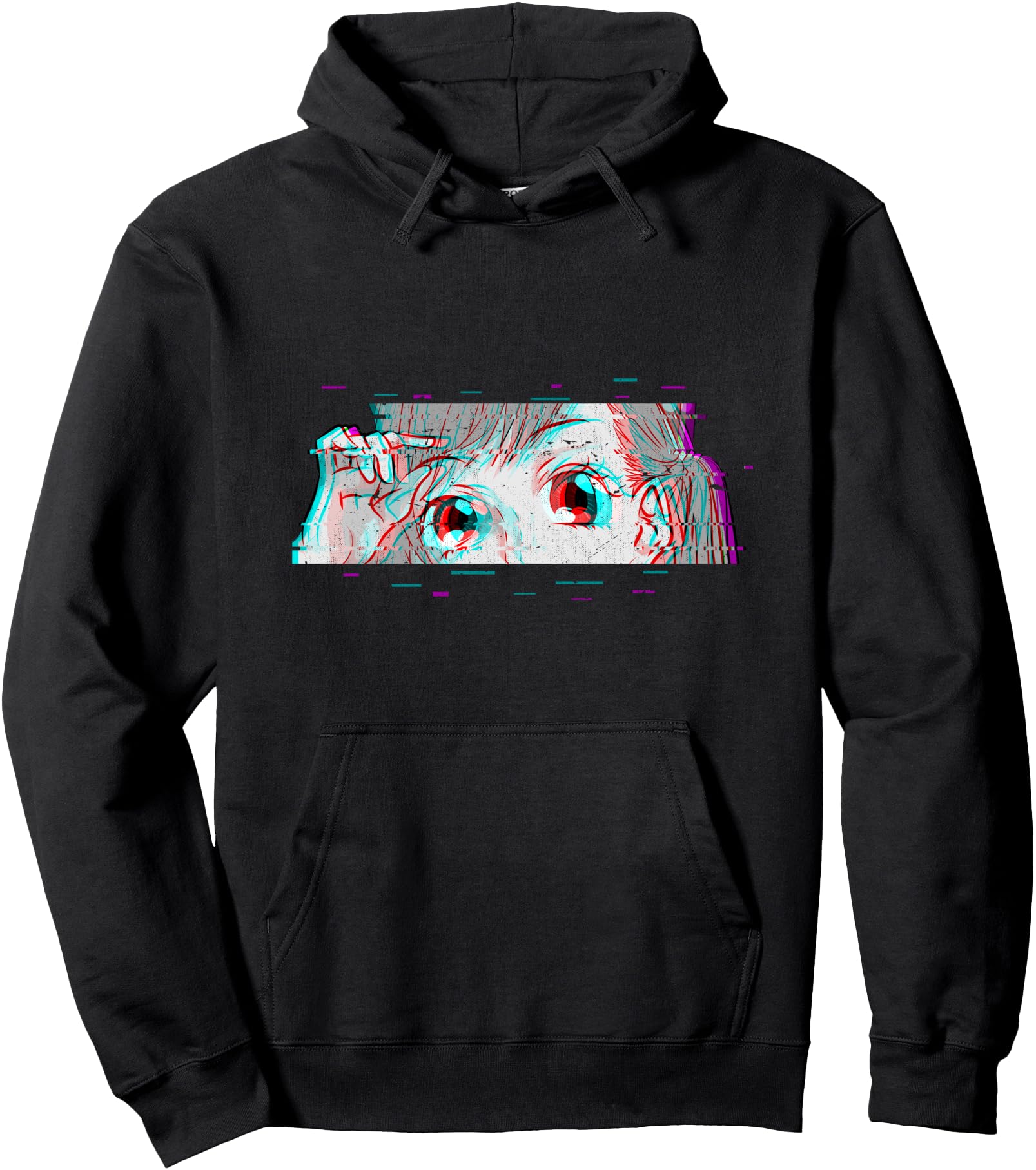 Japanese Otaku Manga Kawaii Glitch Anime T-Shirt - Trendy Graphic Unisex - T-Shirt, Sweatshirt, Hoodie