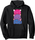 Handcrafted Bisexual Pride Kawaii Sweatshirt - Trendy Graphic for Adults - T-Shirt, Sweatshirt, Hoodie