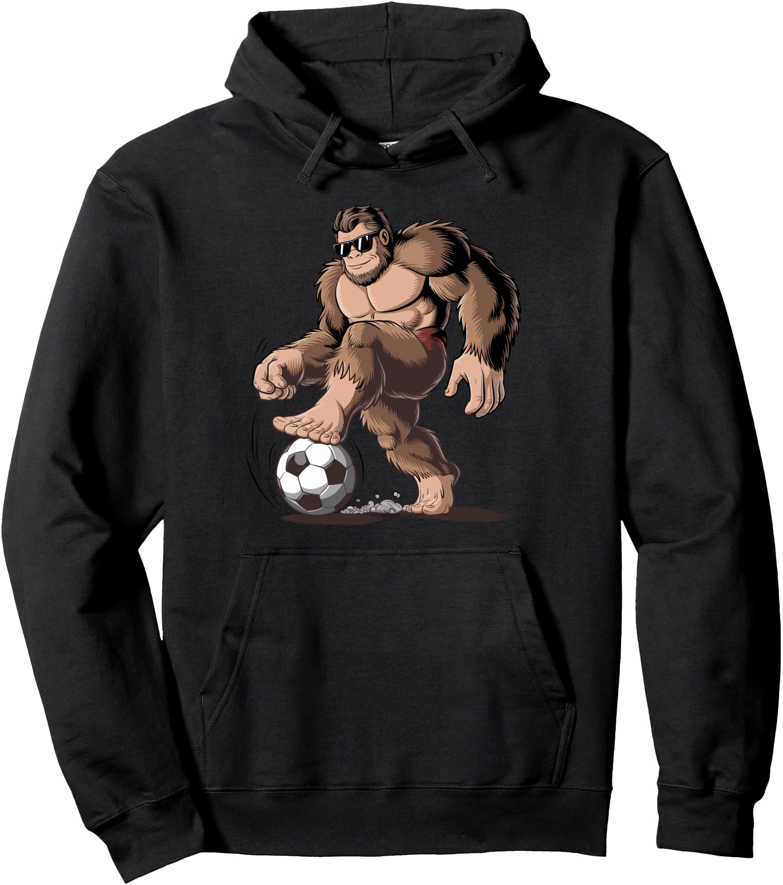 Authentic Soccer Bigfoot Artwork T-Shirt - Aesthetic Graphic Men Women - T-Shirt, Sweatshirt, Hoodie