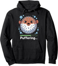 Puffering Fishing Fish Pufferfish T-Shirt - Streetwear Style for Adults - T-Shirt, Sweatshirt, Hoodie