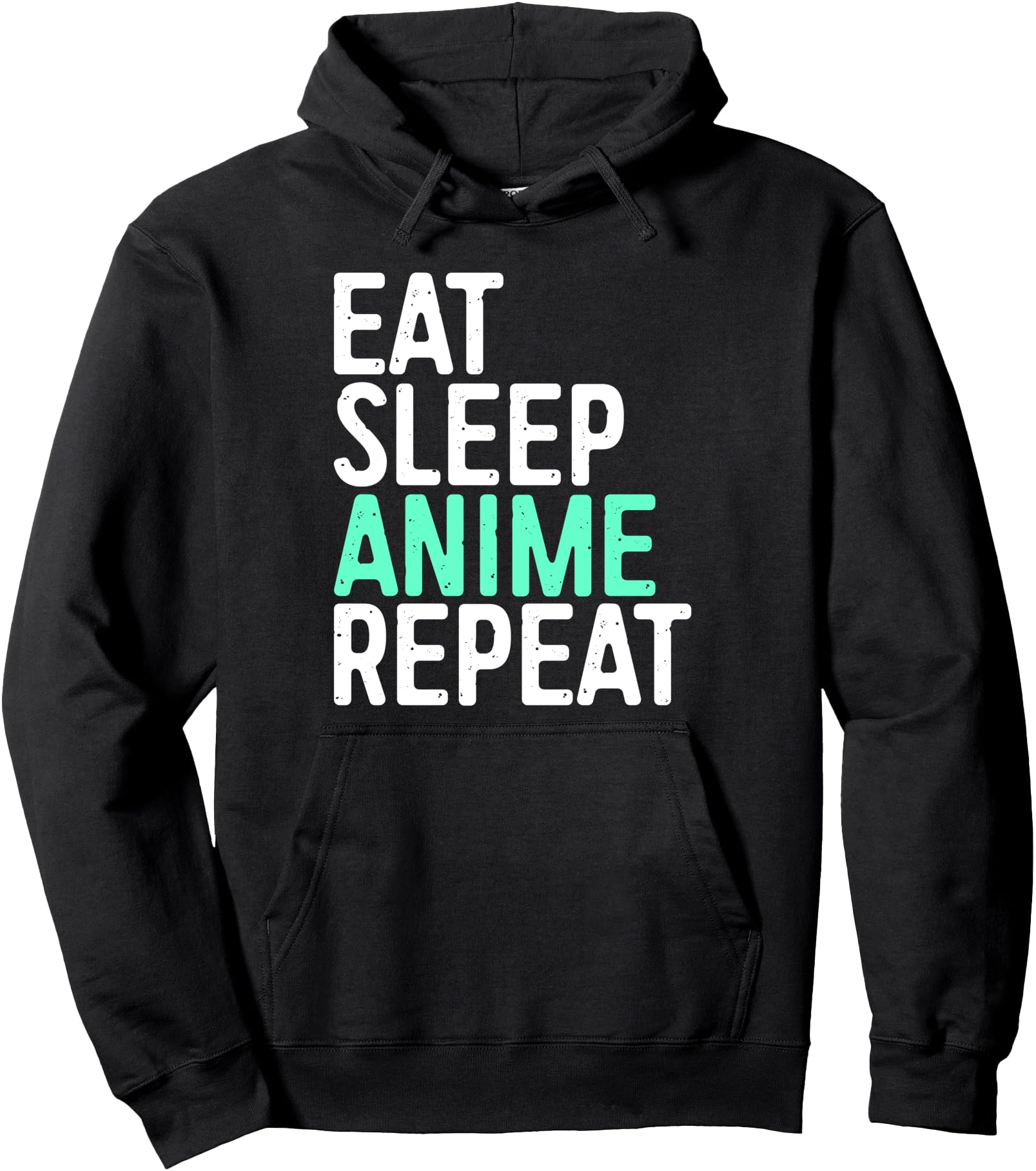 Exclusive Eat Sleep Anime Repeat T-Shirt - Graphic Print for Adults - T-Shirt, Sweatshirt, Hoodie