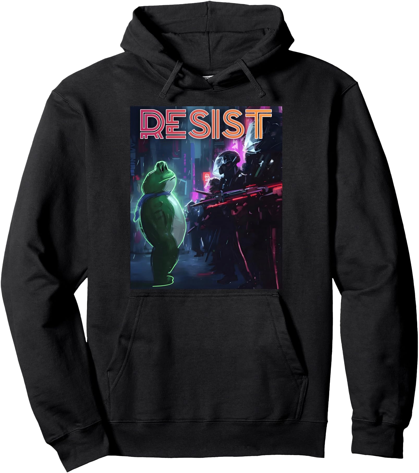 Exclusive Portland Frog Protest Resist T-Shirt - Trendy Graphic Men Women - T-Shirt, Sweatshirt, Hoodie