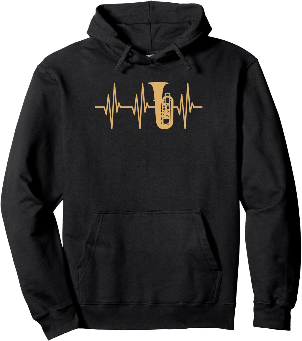 Heartbeat Tuba Exclusive T-Shirt - Custom Art Print Unisex - T-Shirt, Sweatshirt, Hoodie