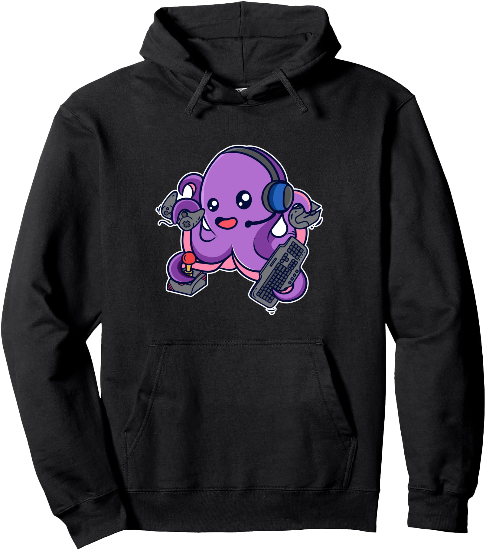 Handcrafted Octopus Sea Tentacles Gaming Hoodie - Graphic Print Men Women - T-Shirt, Sweatshirt, Hoodie