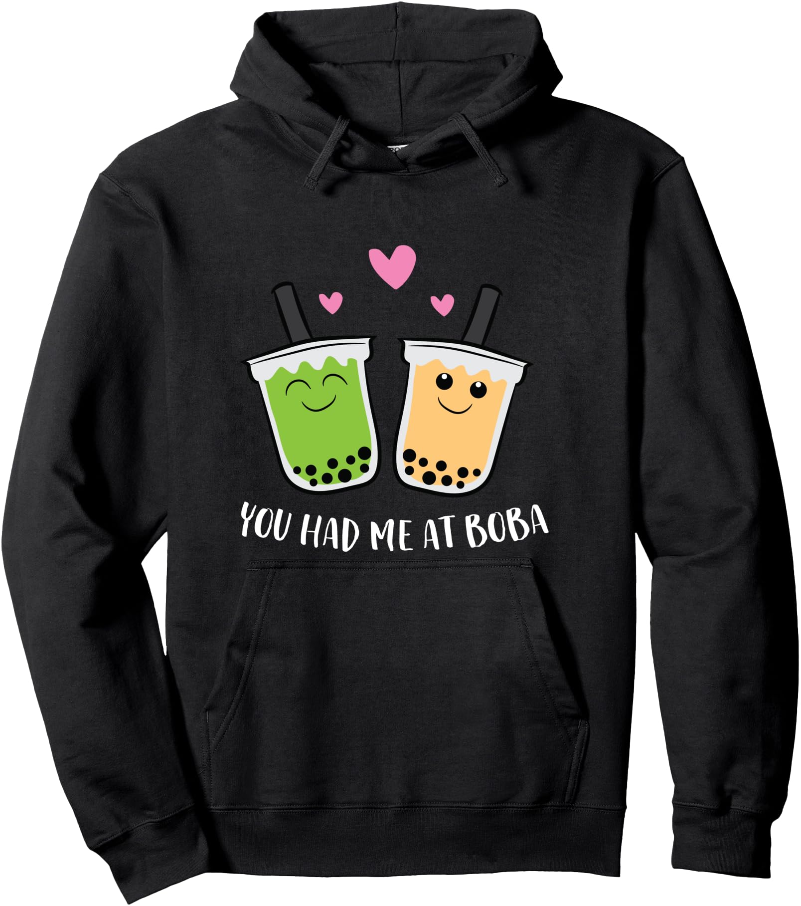You Had Me Boba Tea Artist Hoodie - Aesthetic Graphic Men Women - T-Shirt, Sweatshirt, Hoodie
