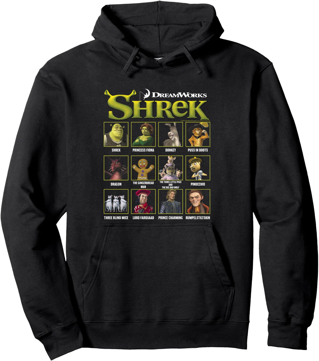 Authentic Shrek Iconic Shrek Sweatshirt - Graphic Print for Adults - T-Shirt, Sweatshirt, Hoodie