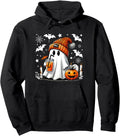 Ghost Drinking Coffee Halloween T-Shirt - Aesthetic Graphic Men Women - T-Shirt, Sweatshirt, Hoodie
