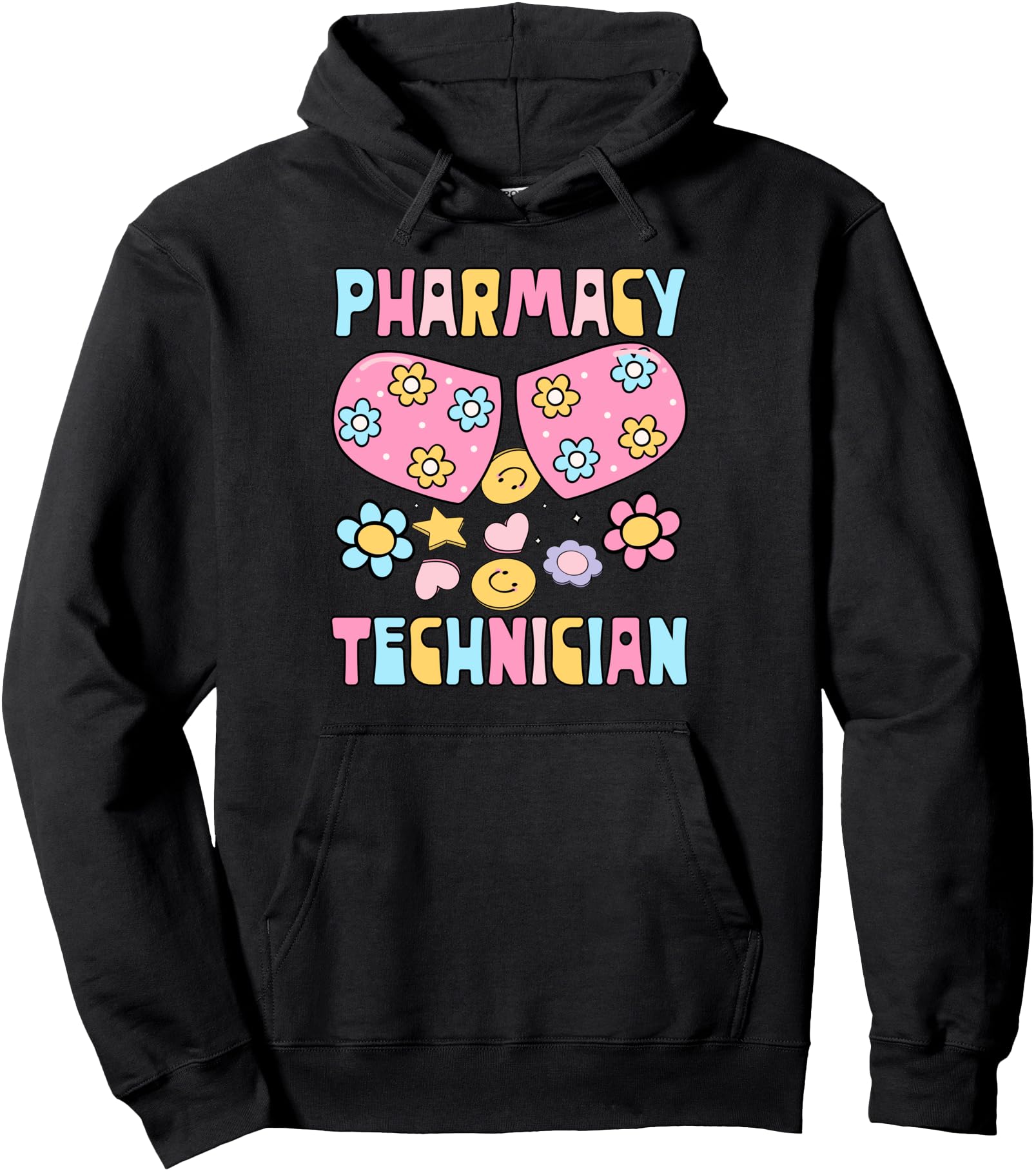 Exclusive Pharm Tech Pharmacy Technician Hoodie - Trendy Graphic Men Women - T-Shirt, Sweatshirt, Hoodie