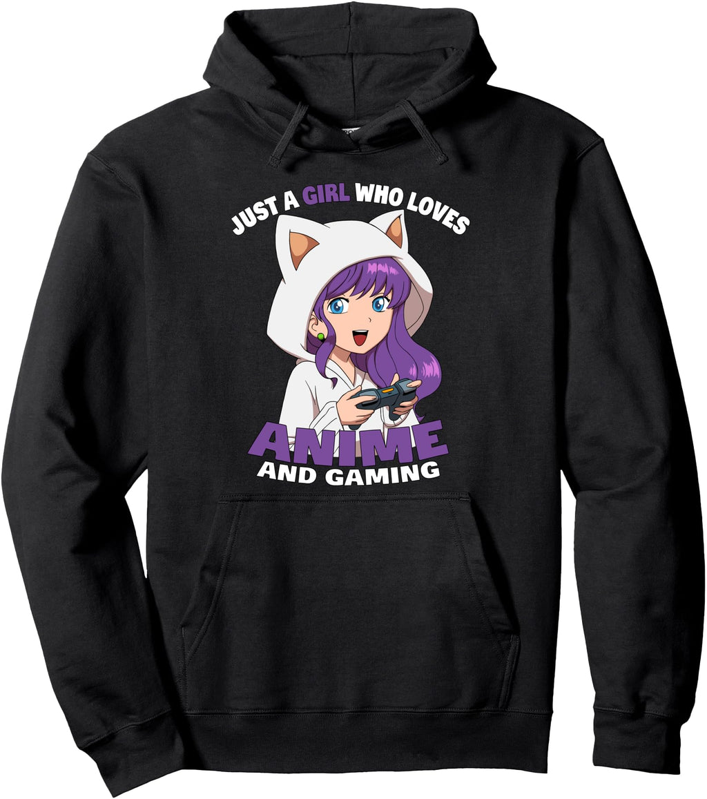 Original Just Who Loves Anime And Sweatshirt - Streetwear Style Unisex - T-Shirt, Sweatshirt, Hoodie