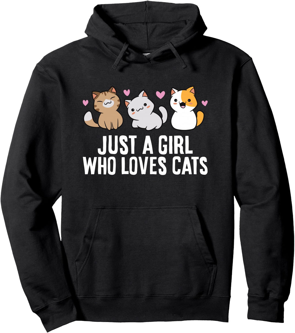 Handcrafted Just Who Loves Cats T-Shirt - Casual Everyday Wear for Adults - T-Shirt, Sweatshirt, Hoodie