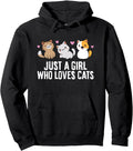 Handcrafted Just Who Loves Cats T-Shirt - Casual Everyday Wear for Adults - T-Shirt, Sweatshirt, Hoodie