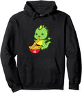 Ramen Dinosaur Kawaii Anime Dino Sweatshirt - Minimalist Print Unisex - T-Shirt, Sweatshirt, Hoodie