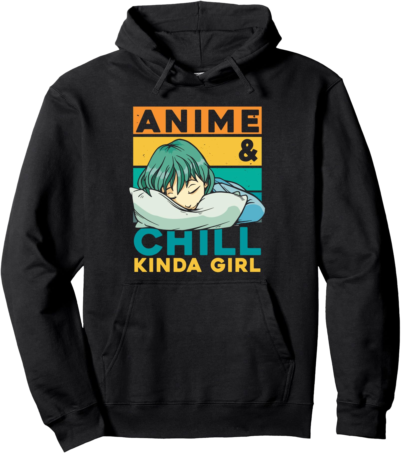 Anime And Chill Kinds Anime Sweatshirt - Custom Art Print for Adults - T-Shirt, Sweatshirt, Hoodie
