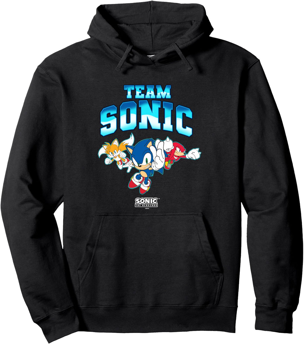 Authentic Sonic Hedgehog Team Sonic Sweatshirt - Unique Graphic Unisex - T-Shirt, Sweatshirt, Hoodie