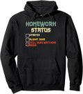 Authentic Japanese Homework Status Sweatshirt - Streetwear Style Men Women - T-Shirt, Sweatshirt, Hoodie