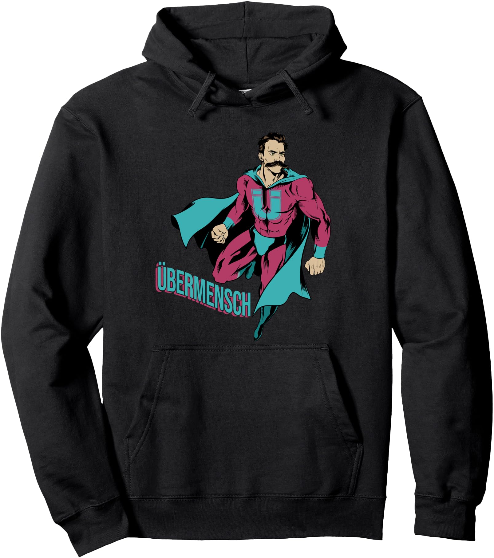 Ubermensch Philosophy Nietzsche T-Shirt - Trendy Graphic Unisex - T-Shirt, Sweatshirt, Hoodie