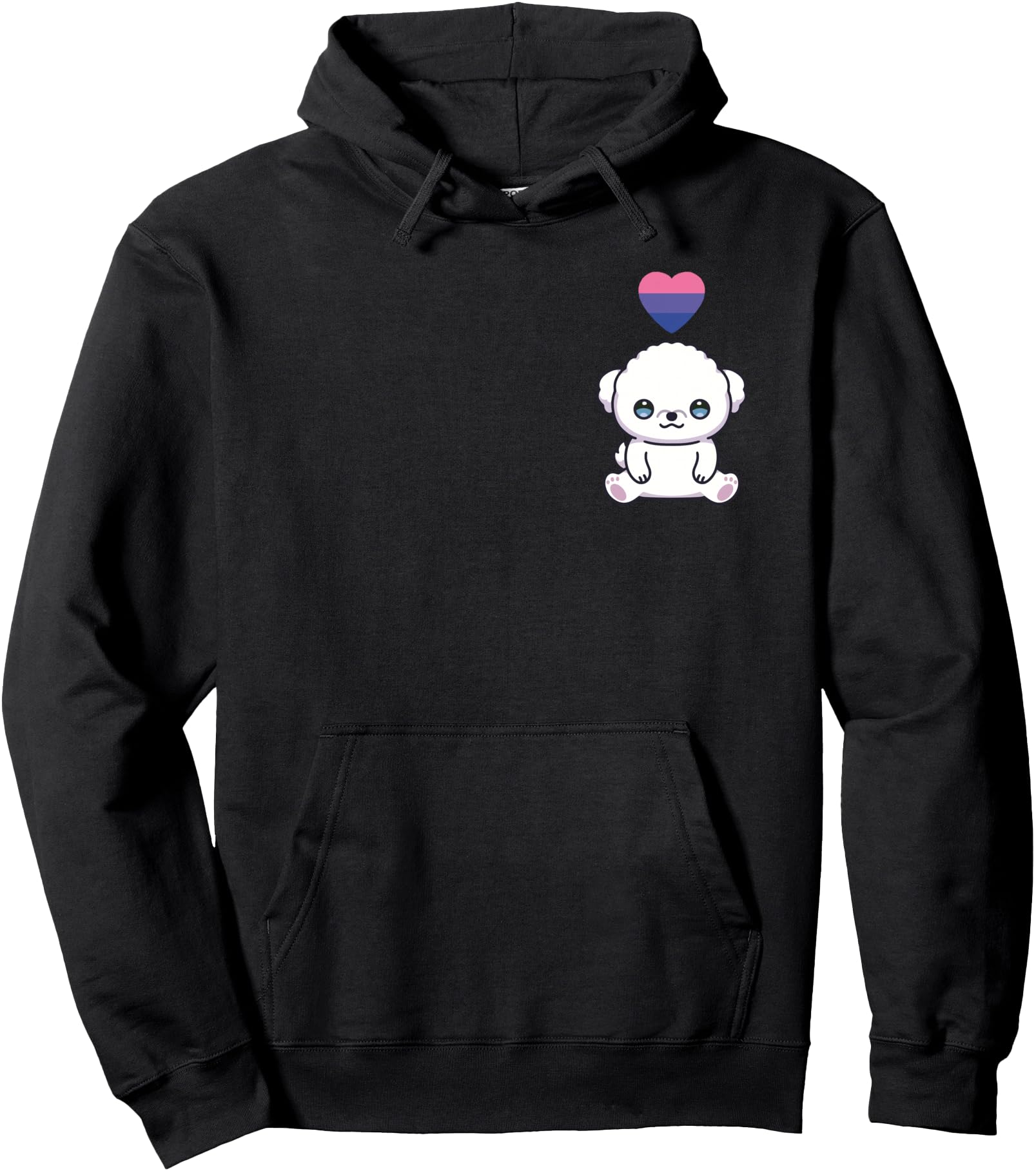 Authentic Bisexual Bichon Frise Sweatshirt - Fun Novelty Design for Adults - T-Shirt, Sweatshirt, Hoodie