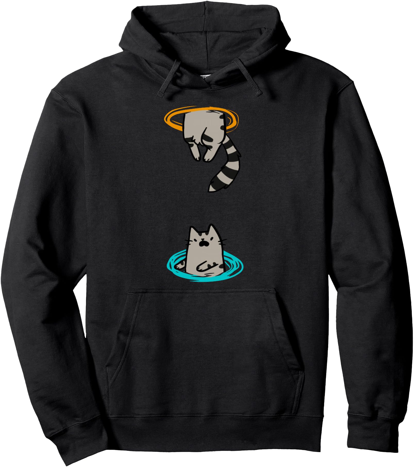 Authentic Portal Cat Video Game T-Shirt - Streetwear Style Men Women - T-Shirt, Sweatshirt, Hoodie