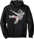 Handcrafted Relaxing Astronaut Hoodie - Minimalist Print Men Women - T-Shirt, Sweatshirt, Hoodie