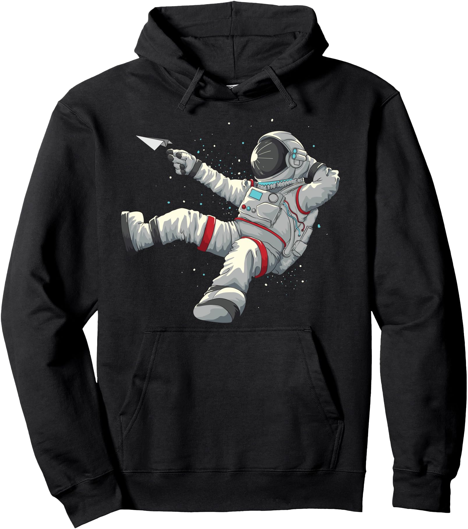 Handcrafted Relaxing Astronaut Hoodie - Minimalist Print Men Women - T-Shirt, Sweatshirt, Hoodie
