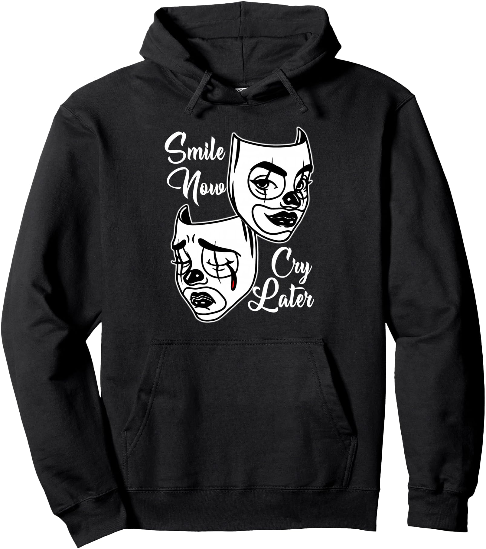 Exclusive Smile Now Cry Later Chicano Hoodie - Streetwear Style Men Women - T-Shirt, Sweatshirt, Hoodie