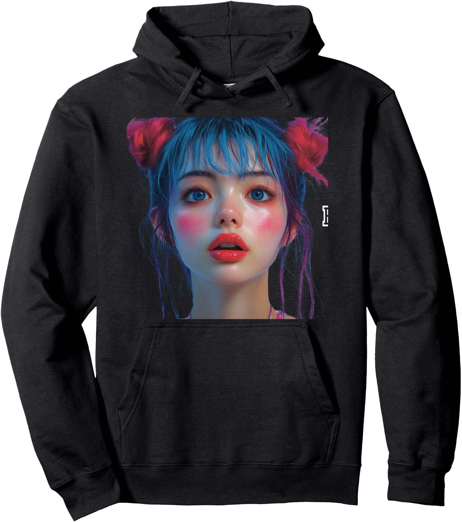 Handcrafted Kawaii Anime Harajuku Hoodie - Novelty Apparel Men Women - T-Shirt, Sweatshirt, Hoodie