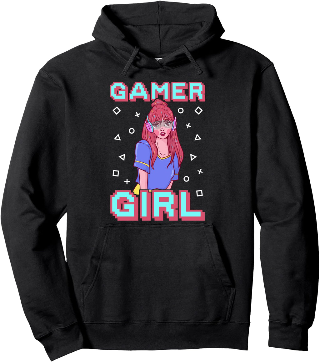 Authentic Gamer Power Gaming Video Game Hoodie - Aesthetic Graphic Unisex - T-Shirt, Sweatshirt, Hoodie